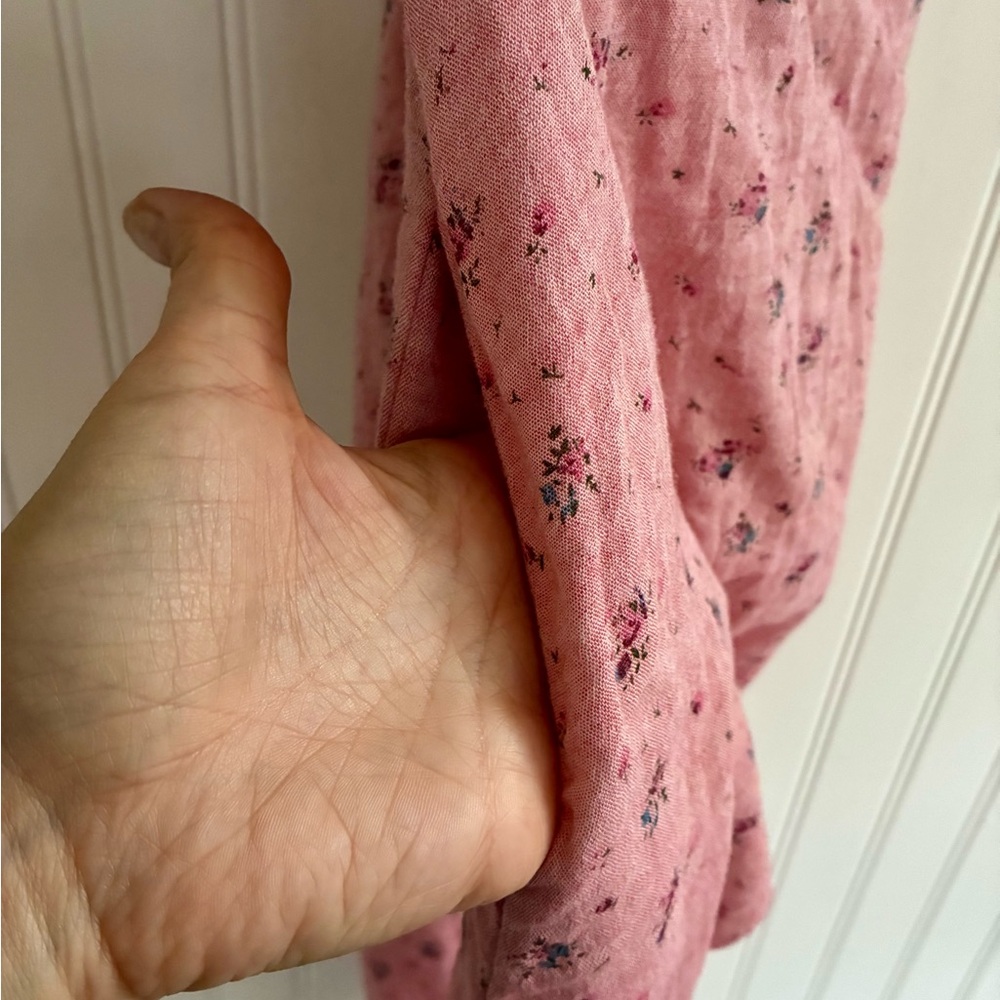 Boy + Girl Pink Floral Romper - Picture 12 of 13